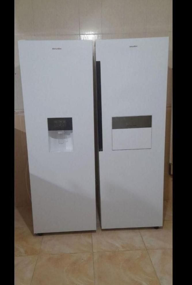 یخچال دوقلو بوش آلمان دستگیره مخفی دوسال ضمانت|یخچال و فریزر|نورآباد, |دیوار