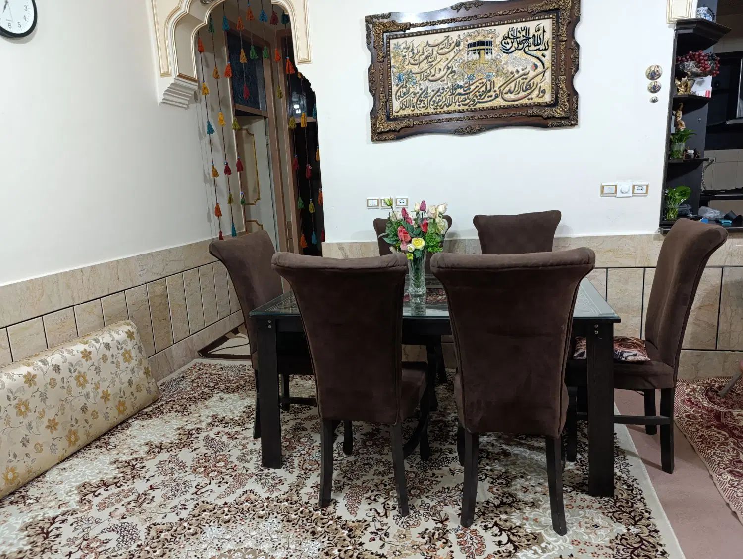 میز نهارخوری|میز و صندلی غذاخوری|اندیمشک, |دیوار