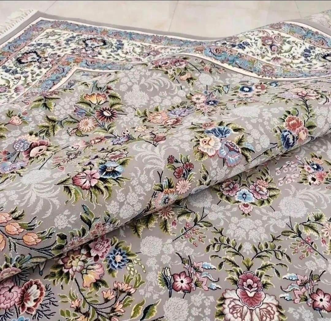 فرش سلطنتی باغ گل فیلی ۱۲۰۰شانه ۱۲و۹و۶ متری|فرش|قم, باجک دو|دیوار