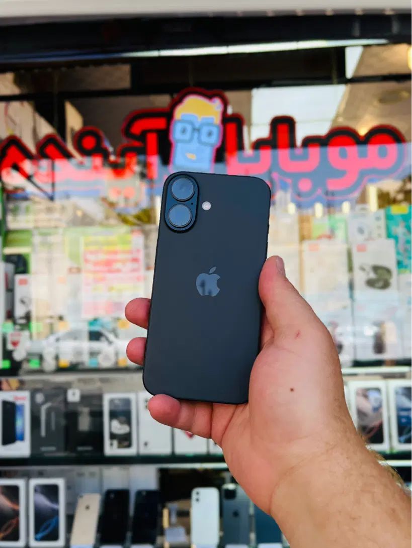 گوشی اپل Iphone 16 حافظه ۱۲۸ باتری ۱۰۰ رجیستر شده|موبایل|زنجان, |دیوار