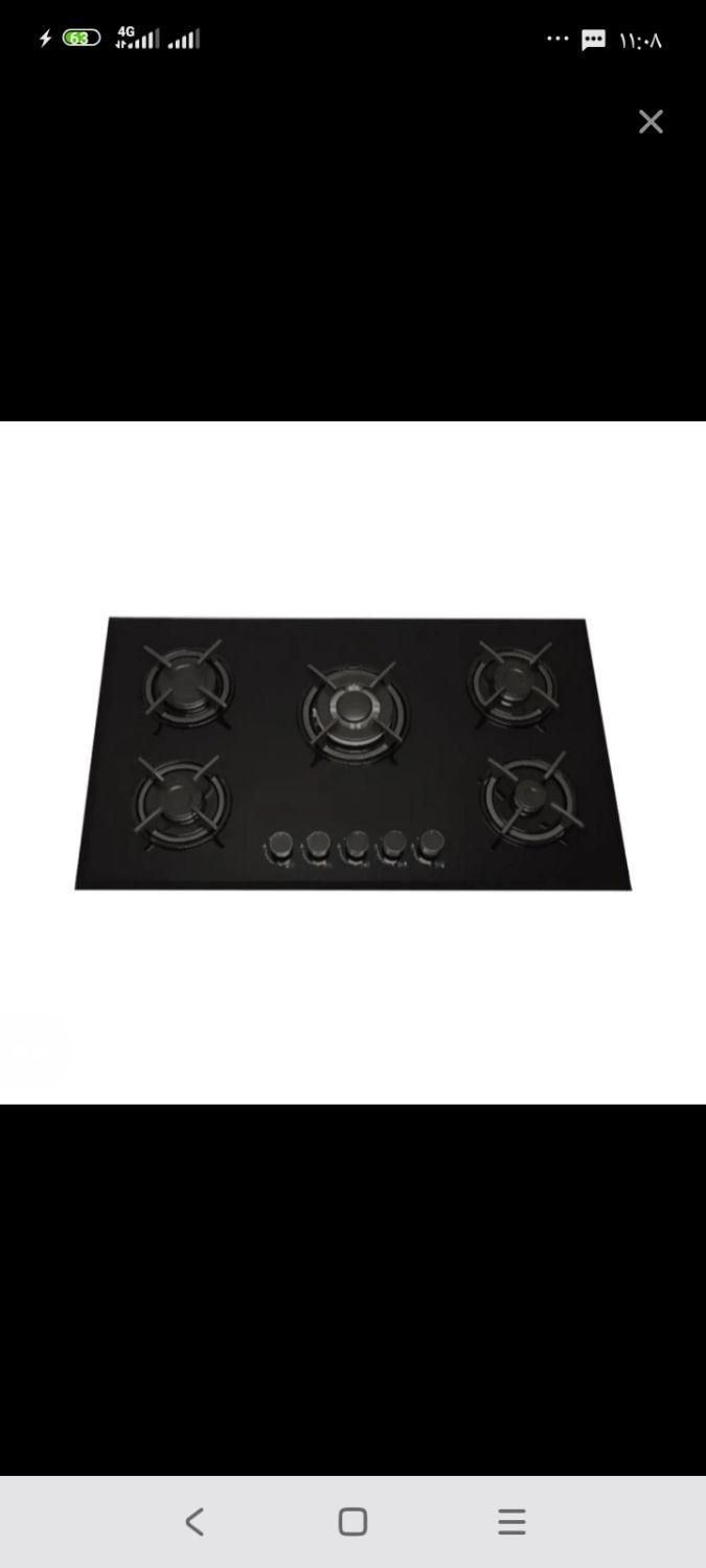 اجاق گاز شیشه اخوان.ا۴۵۵۳۳|اجاق گاز و لوازم برقی پخت‌وپز|بوشهر, |دیوار