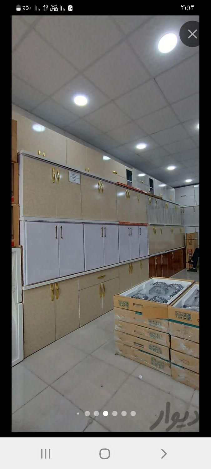 کابینت پیش ساخته فلزی درب ام دی اف ورق۴۰ در صدرا|مصالح و تجهیزات ساختمان|صدرا-فارس, |دیوار