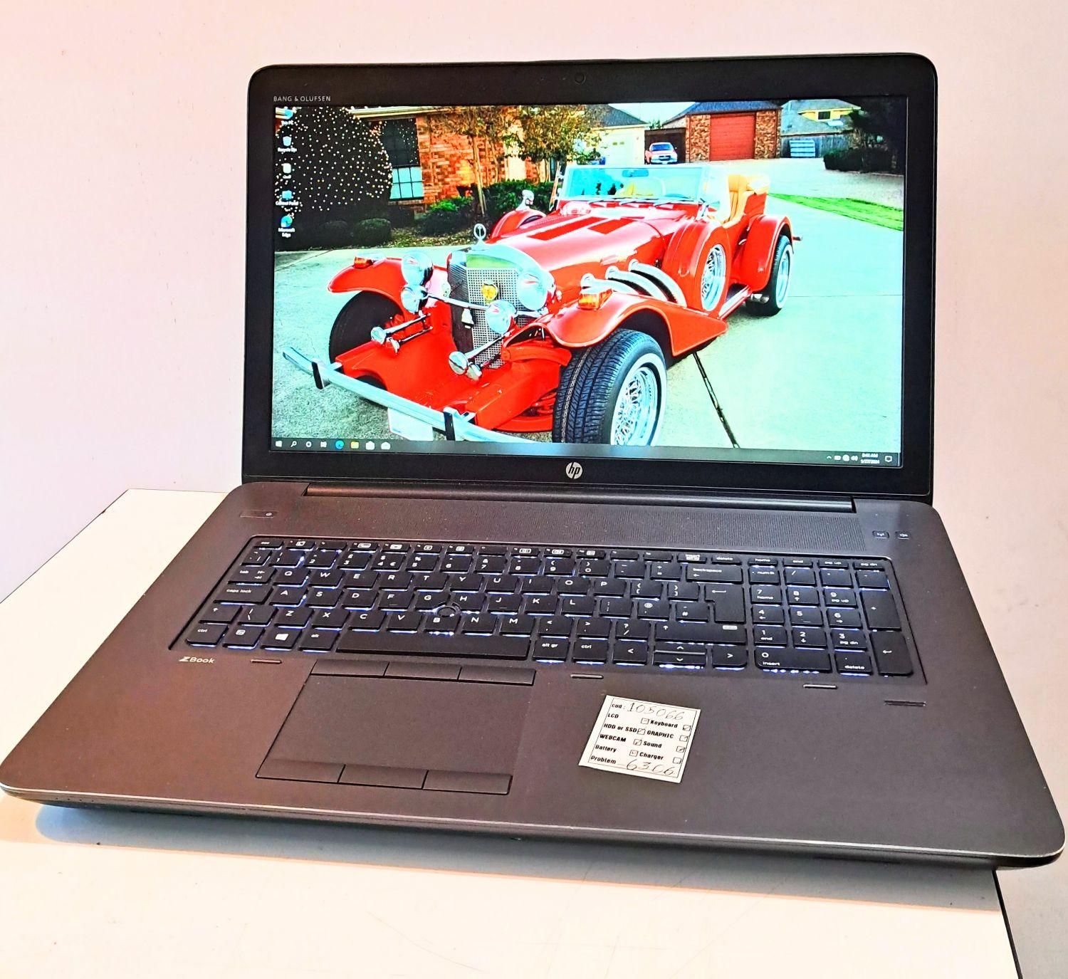 زدبوک Zbook 15 G4 i7 7820HQ گرافیک 4 گیگ Nvidia|رایانه همراه|تهران, ارم|دیوار