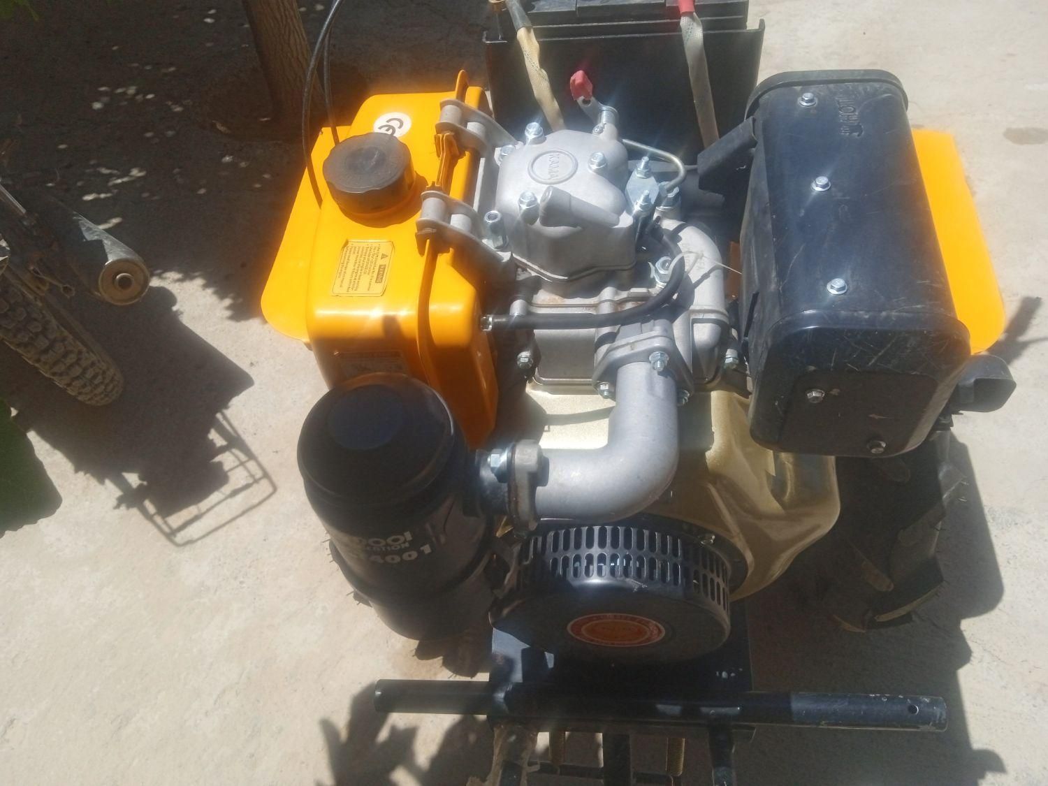 تیلر کاما ده اسب تقویت شده شاسی وکریبکس|ماشین‌آلات صنعتی|شهرکرد, |دیوار