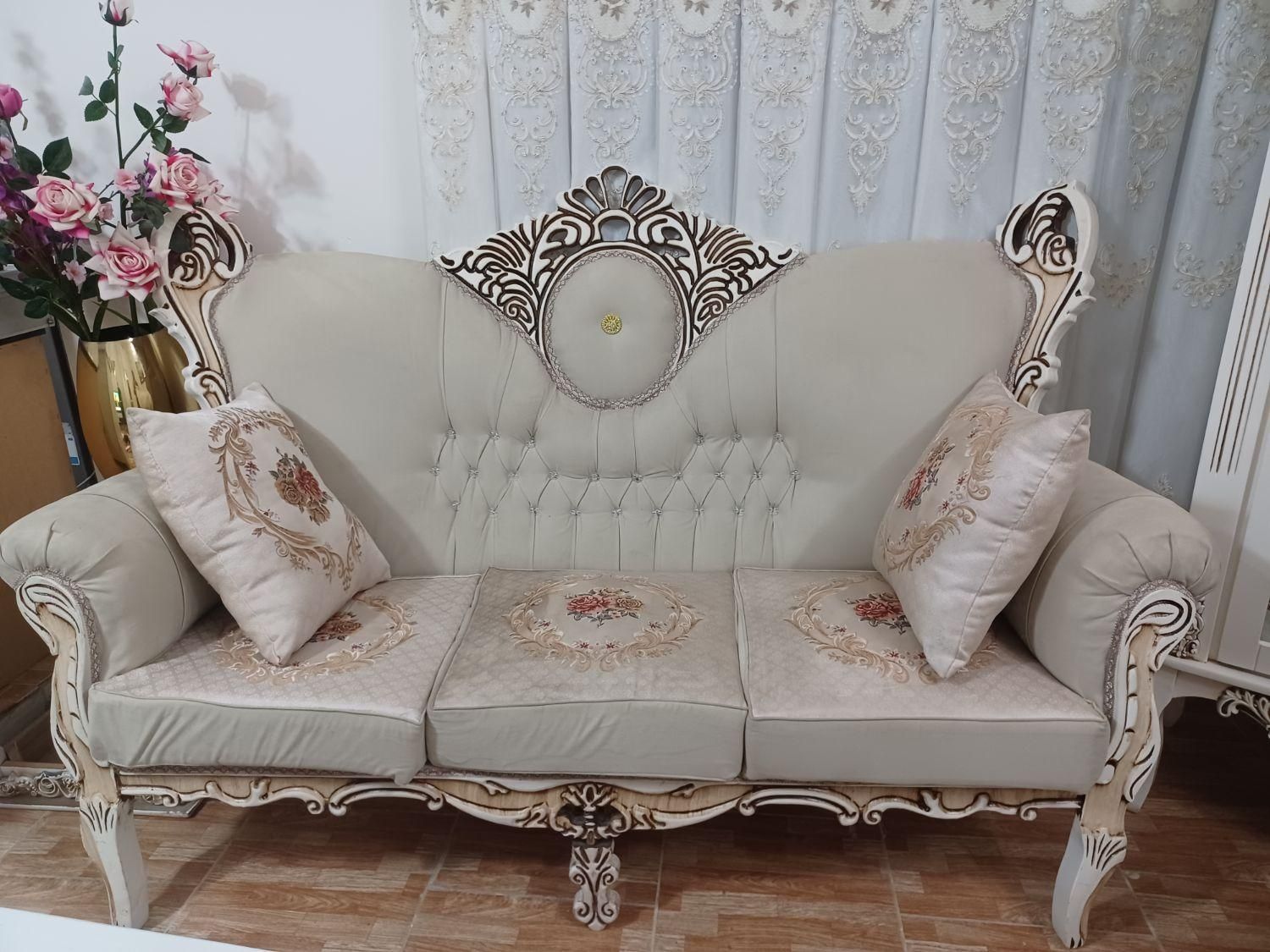 مبلمان ۷ نفره در مهرگان|مبلمان خانگی و میز عسلی|محمدیه-قزوین, |دیوار