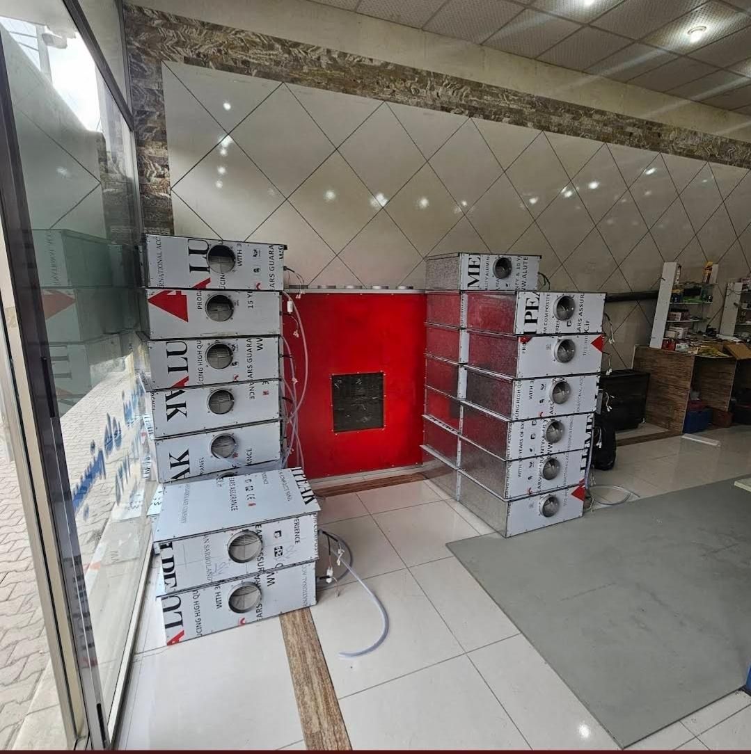 داکت اسپیلت T3 گرمسیری کمپرسور گری سرمایش گرمایش|کولر گازی و فن‌کوئل|ارومیه, |دیوار