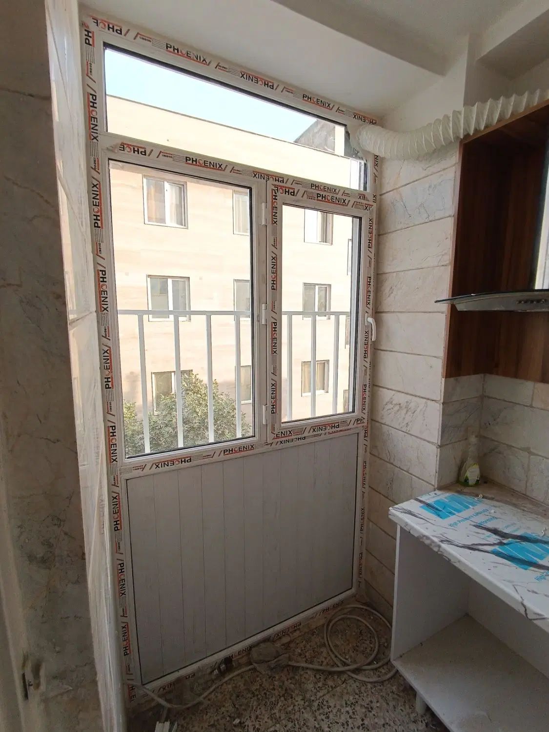 جلو بالکن با upvc +هدیه ما توری پیلیسه|مصالح و تجهیزات ساختمان|تهران, سلسبیل جنوبی|دیوار