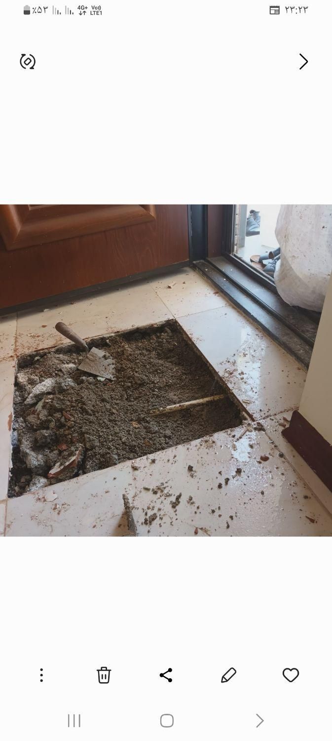 تشخیص ترکیدگی لوله .رفع نم.دستگاه تصویری نشت یابی|خدمات پیشه و مهارت|تهران, نیروی هوایی (پیروزی)|دیوار