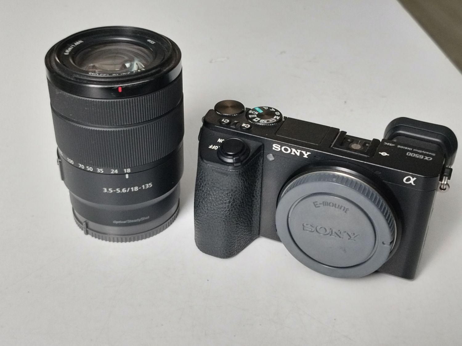 دوربین سونی Sony a6500 lenz 18-135|دوربین عکاسی و فیلم‌برداری|اصفهان, بابوکان|دیوار