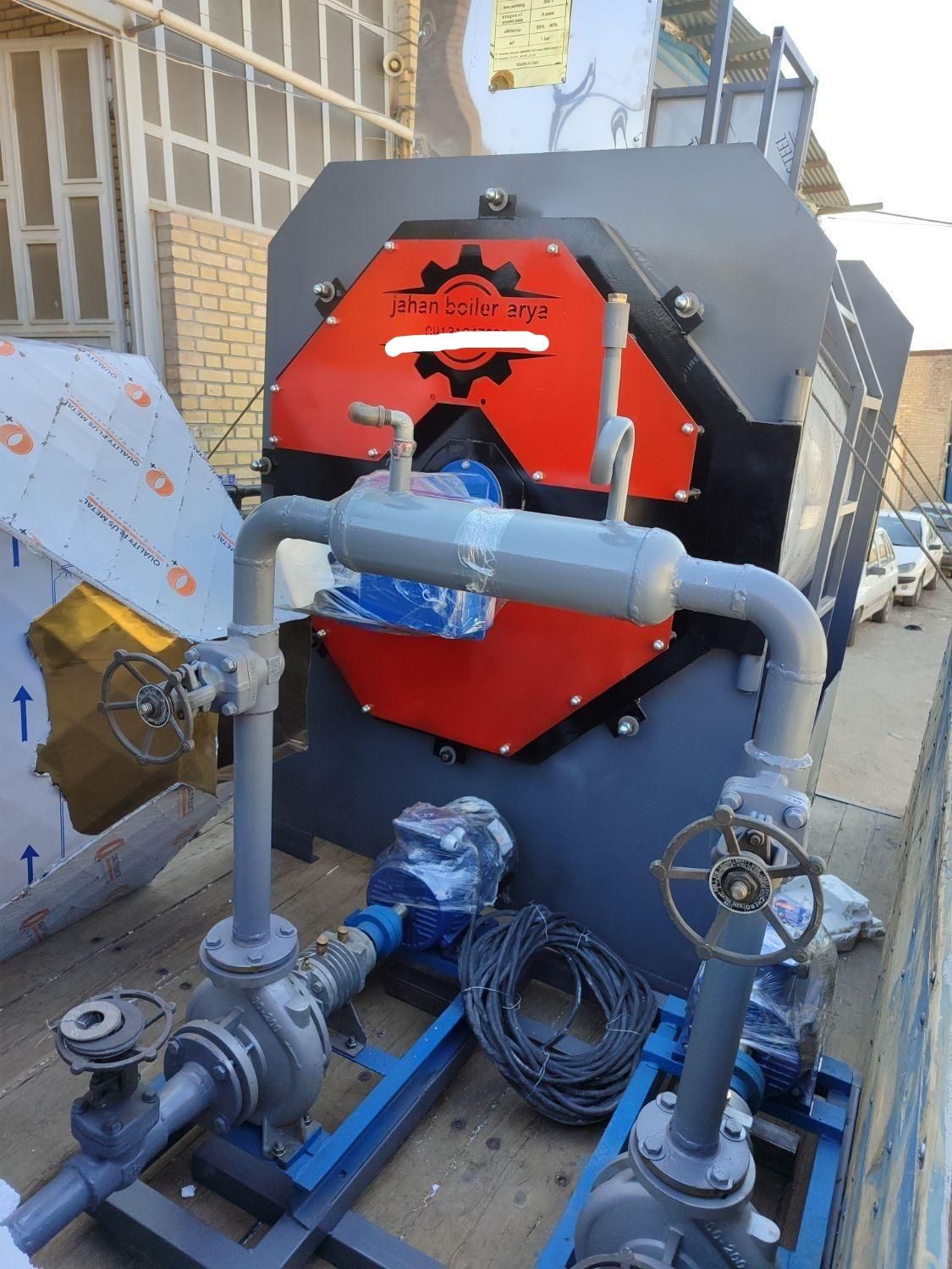 بویلر دیگ روغن داغ چهارصد هزار|ماشینآلات صنعتی|اصفهان, شهرک صنعتی امیرکبیر (شاپور جدید)|دیوار