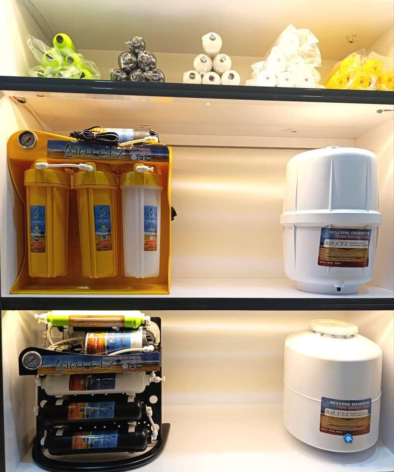 تصفیه آب ، اب تصفیه کن ۸فیلتر c.f.z نمایندگی فدایی|آب‌سردکن و تصفیه آب|سیرجان, |دیوار