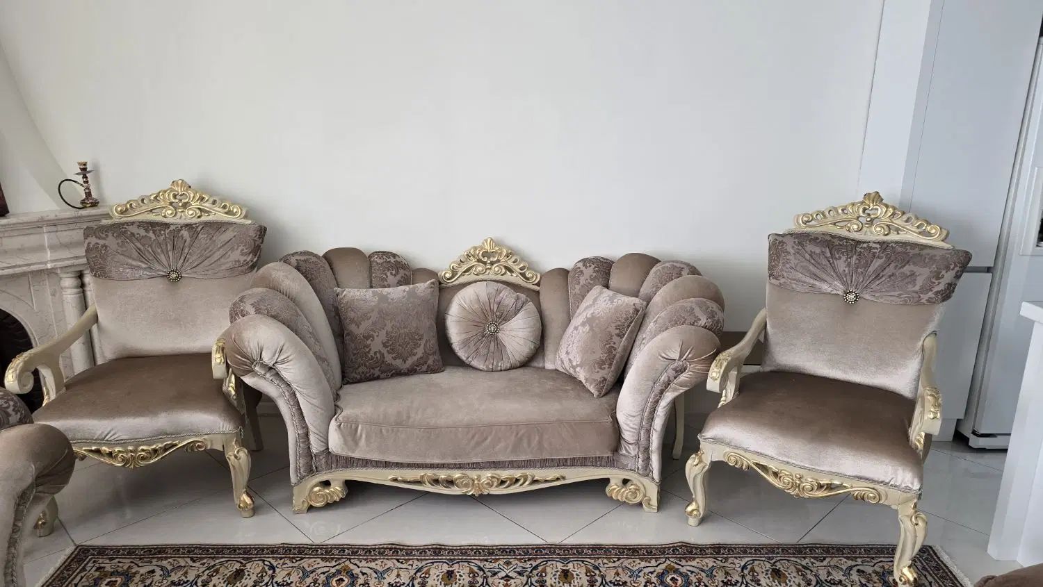 مبل استیل|مبلمان خانگی و میز عسلی|کرج, کوی کارمندان جنوبی|دیوار