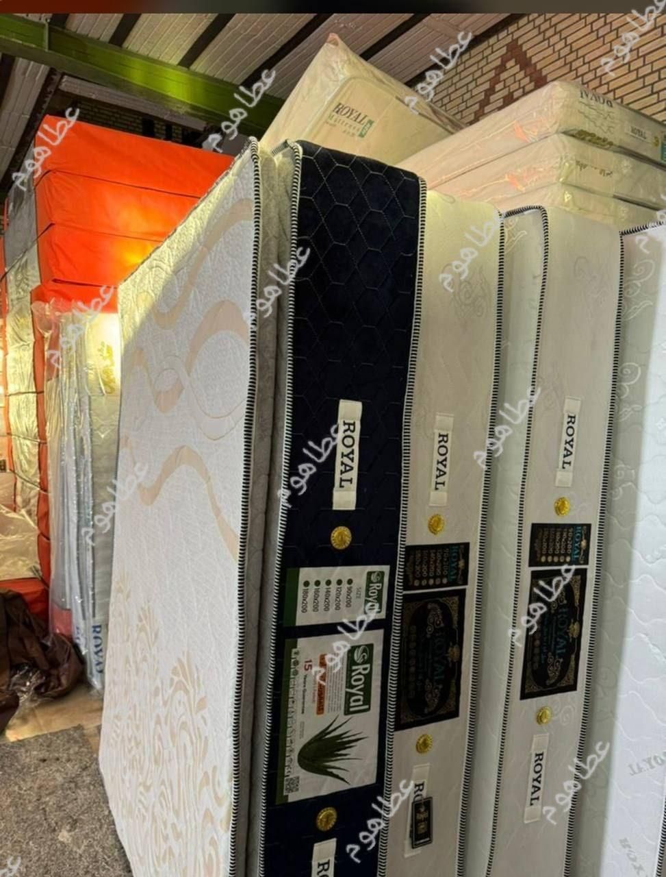 تشک تخت سوپر سایلنت بدون لرزش/ عطاهوم انتخاب تو|رختخواب، بالش، پتو|کرج, گوهردشت|دیوار