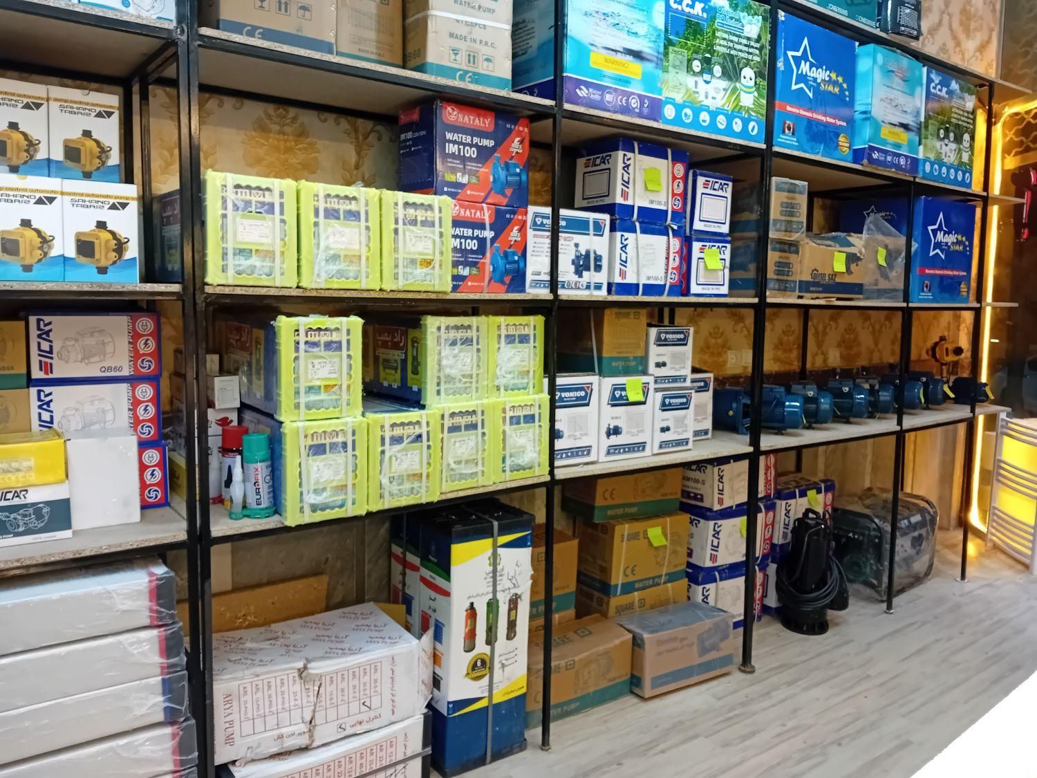 پمپ نیم اسب برای دو طبقه با سیم پیچی کاملامسی|مصالح و تجهیزات ساختمان|تبریز, |دیوار