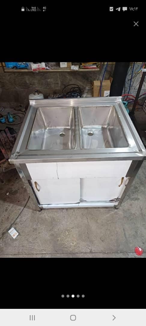 سینک و وان و هود و آبچکان استیل|کافیشاپ و رستوران|کرج, شهرک نهال و بذر|دیوار