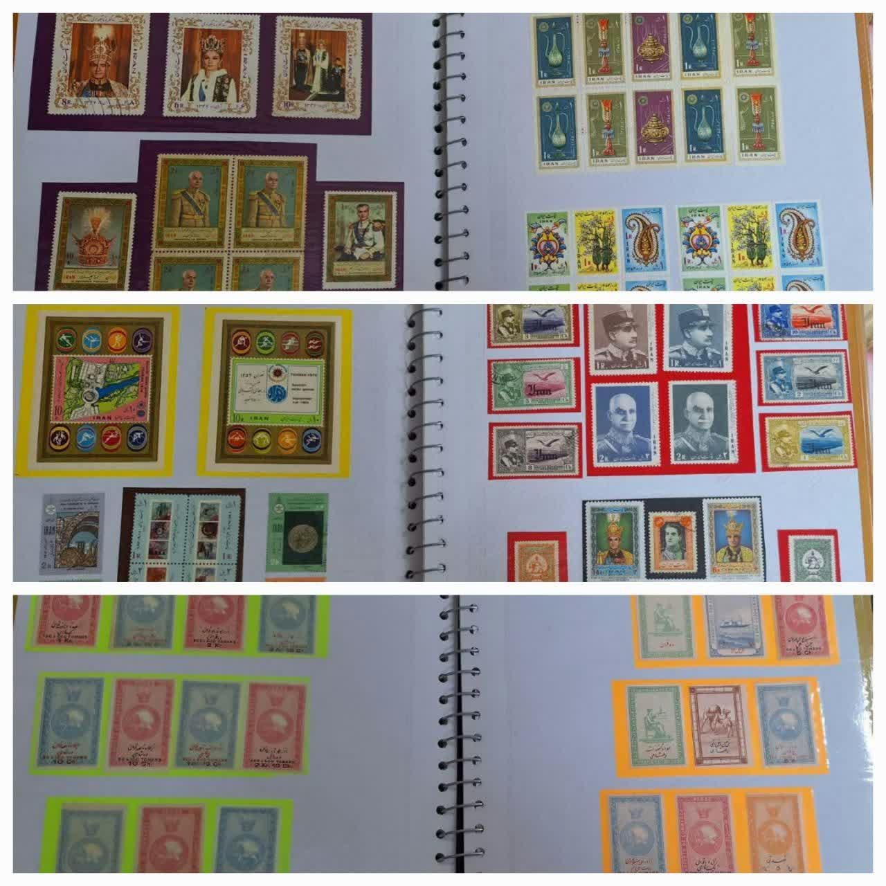 کلکسیون تمبر خاص و عتیقه وبسیار نفیس|کلکسیون سکه، تمبر، اسکناس|قم, شهرک قدس|دیوار