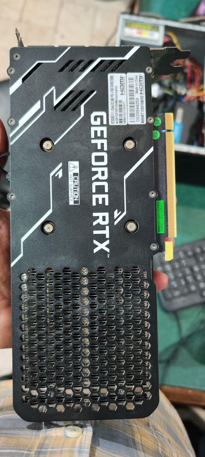 کارت گرافیک RTX 3060Ti گلکسی کارکرده سالم|قطعات و لوازم جانبی رایانه|کرمان, |دیوار
