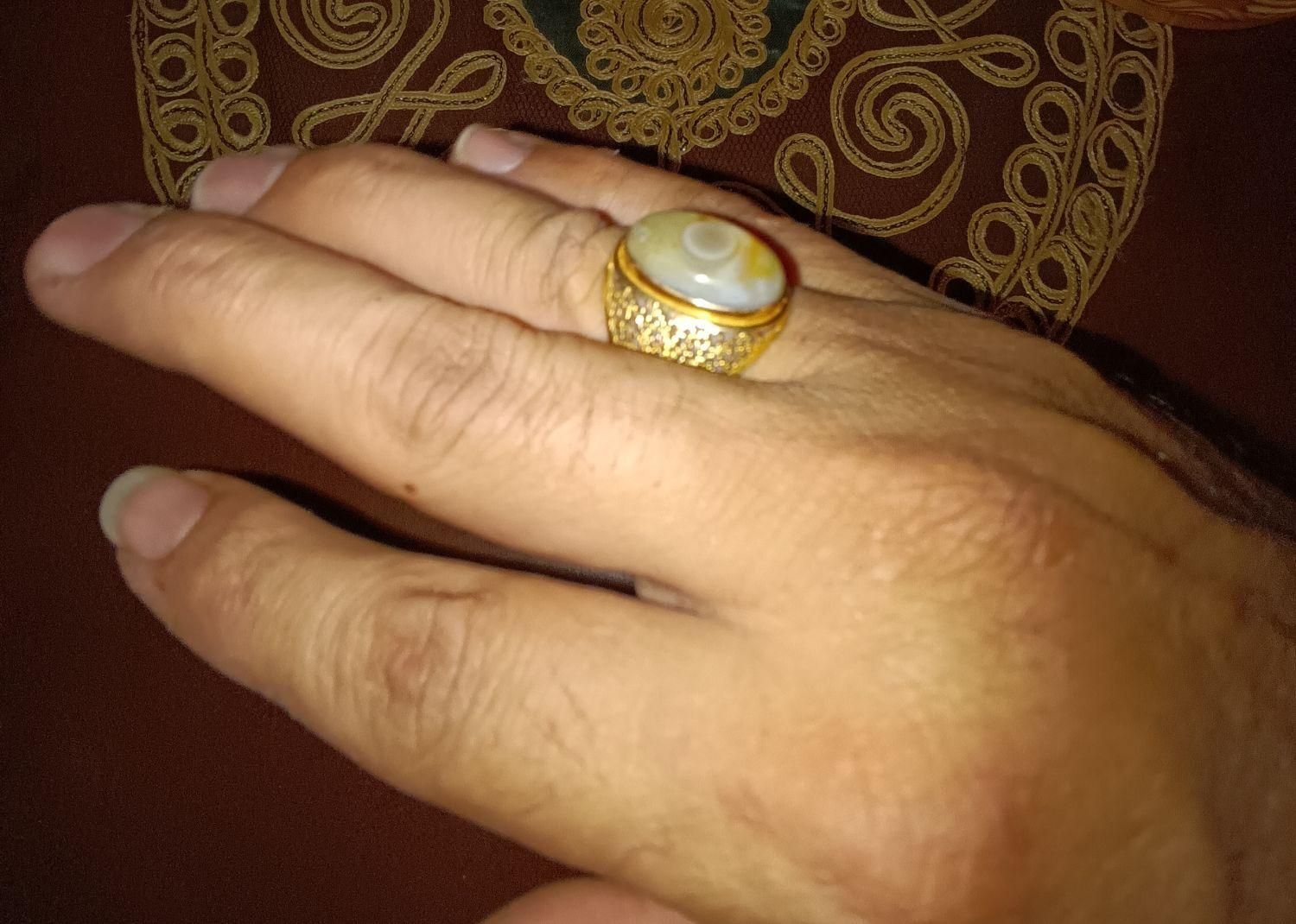 انگشتر ملیله طلا|جواهرات|شیراز, ملاصدرا|دیوار