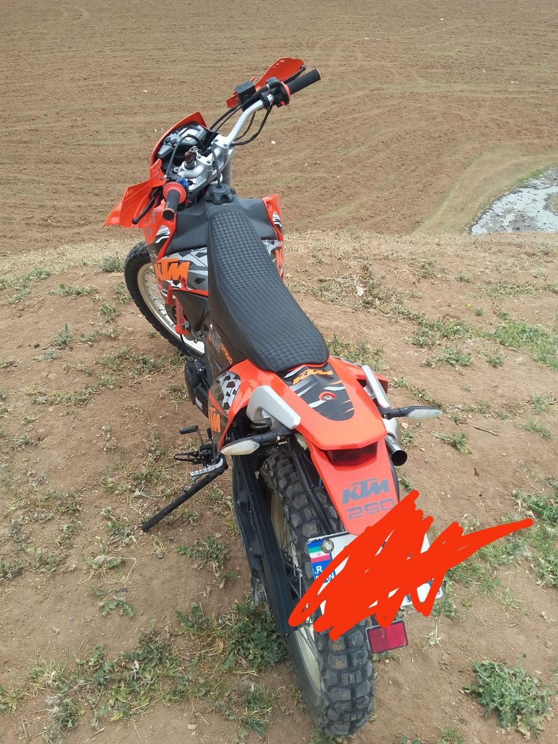 موتور تریل فلات KTM|موتورسیکلت|کرمانشاه, |دیوار