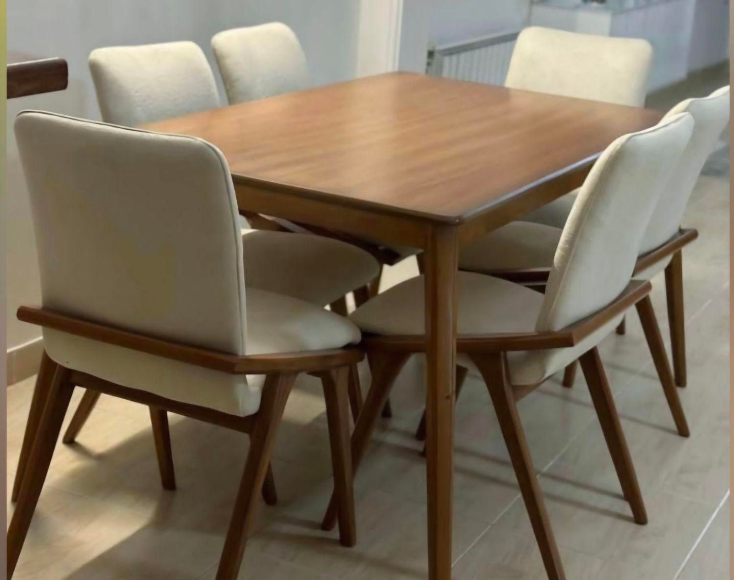 نهار خوری 6 نفره .کاملا نو|میز و صندلی غذاخوری|کردکوی, |دیوار