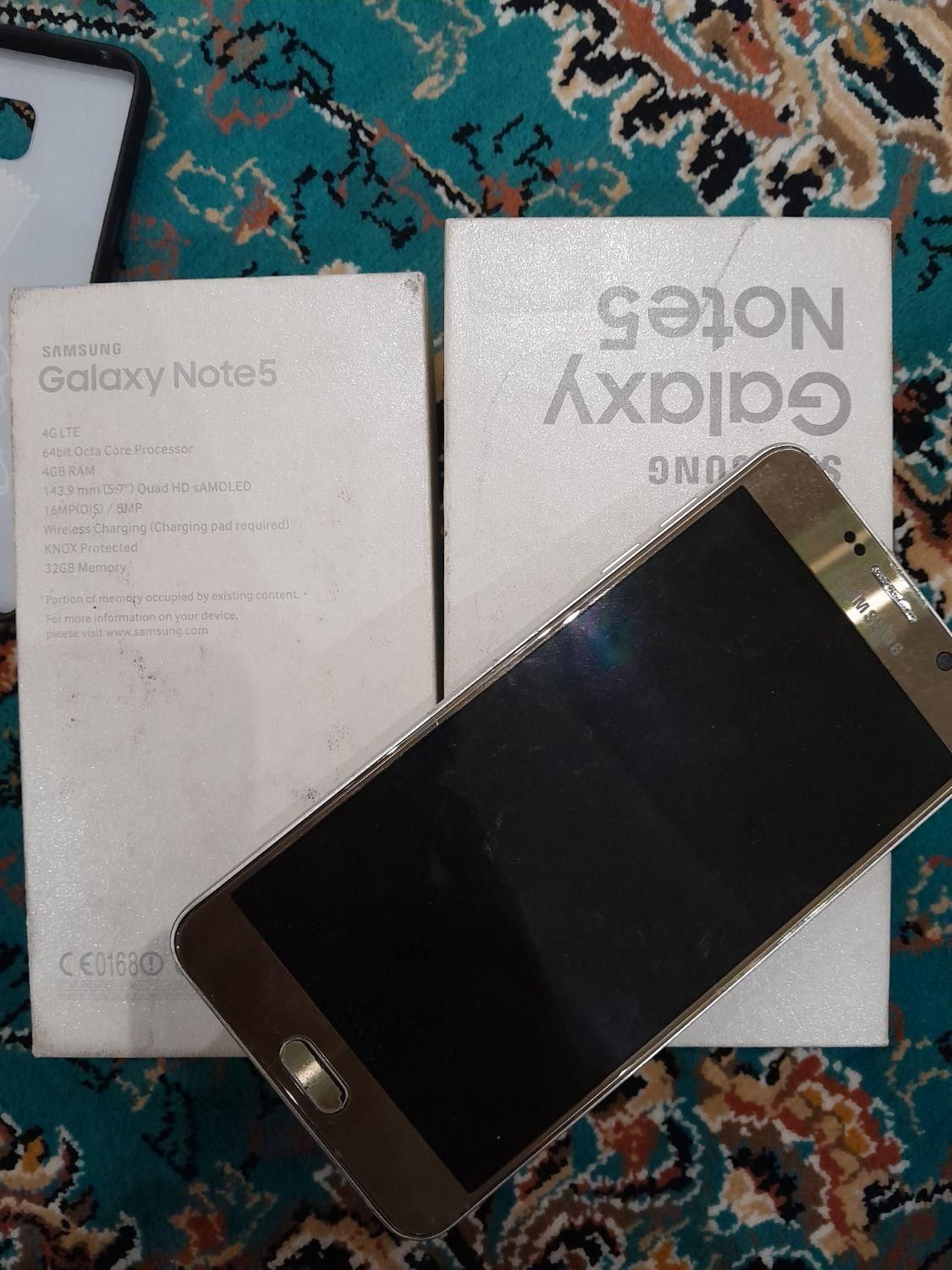 سامسونگ Galaxy Note5 Duos ۳۲ گیگابایت|موبایل|تهران, ستارخان|دیوار