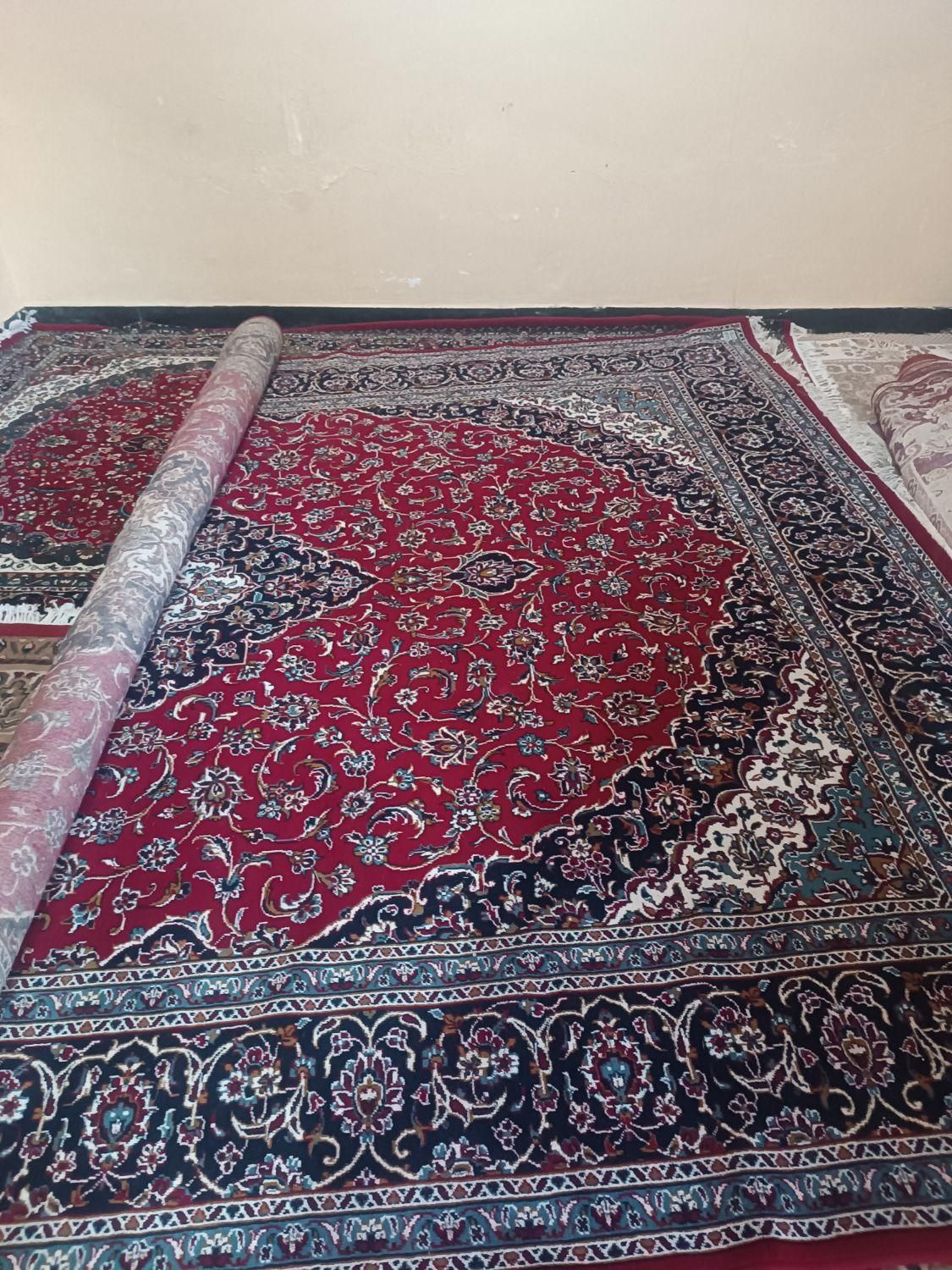 به علت مهاجرت فرش ۱۲متری و لوازم خانگی|فرش|اندیکا, |دیوار