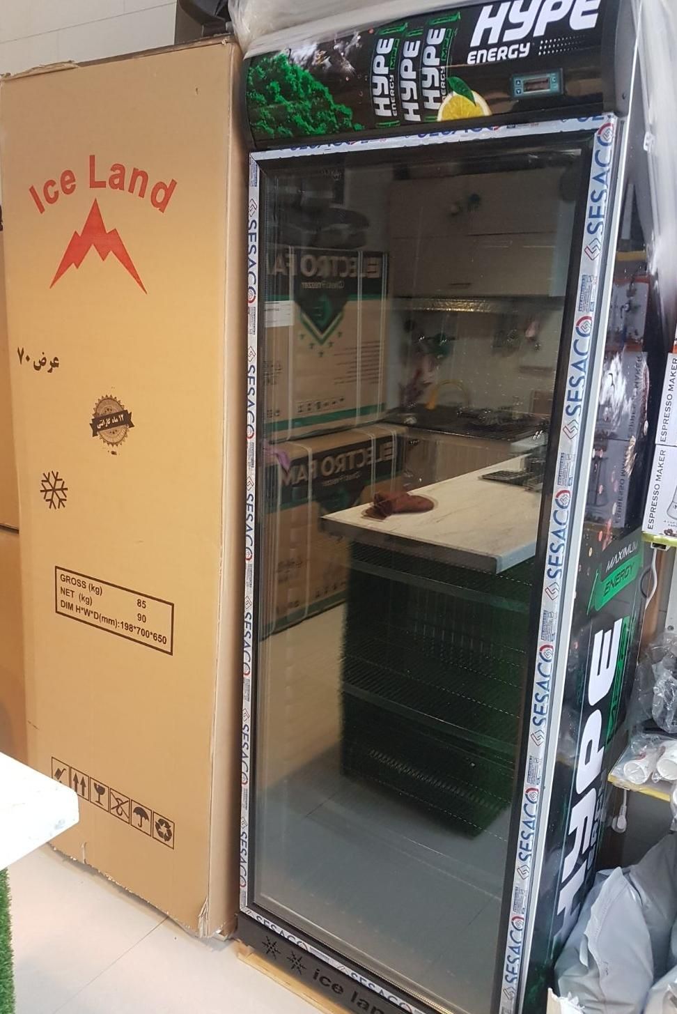 یخچال نوشیدنی Ice land|یخچال و فریزر|زنجان, |دیوار