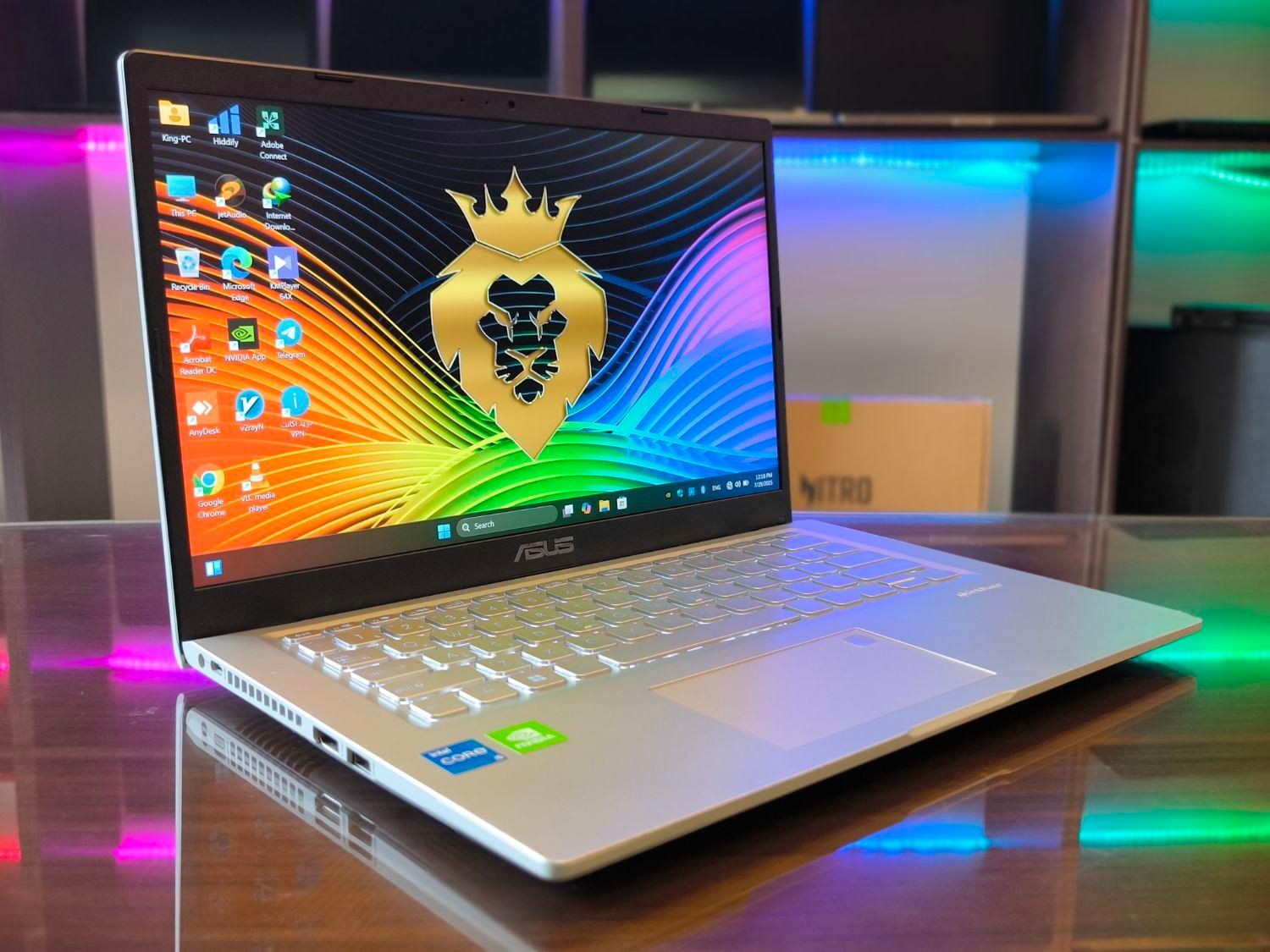 اولترابوک فول پورت ایسوس نسل ۱۱ گرافیک دار 1TB+SSD|رایانه همراه|تهران, میدان ولیعصر|دیوار
