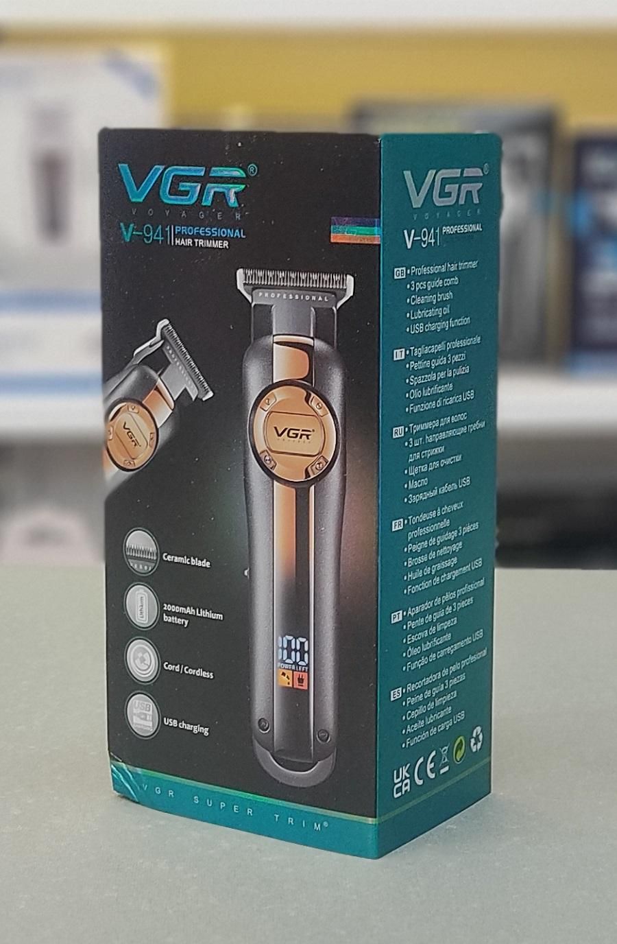 ماشین اصلاح وی جی ار vgr 941(ریش تراش)موزر+گارانتی|آرایشی، بهداشتی، درمانی|مشهد, آزادشهر|دیوار