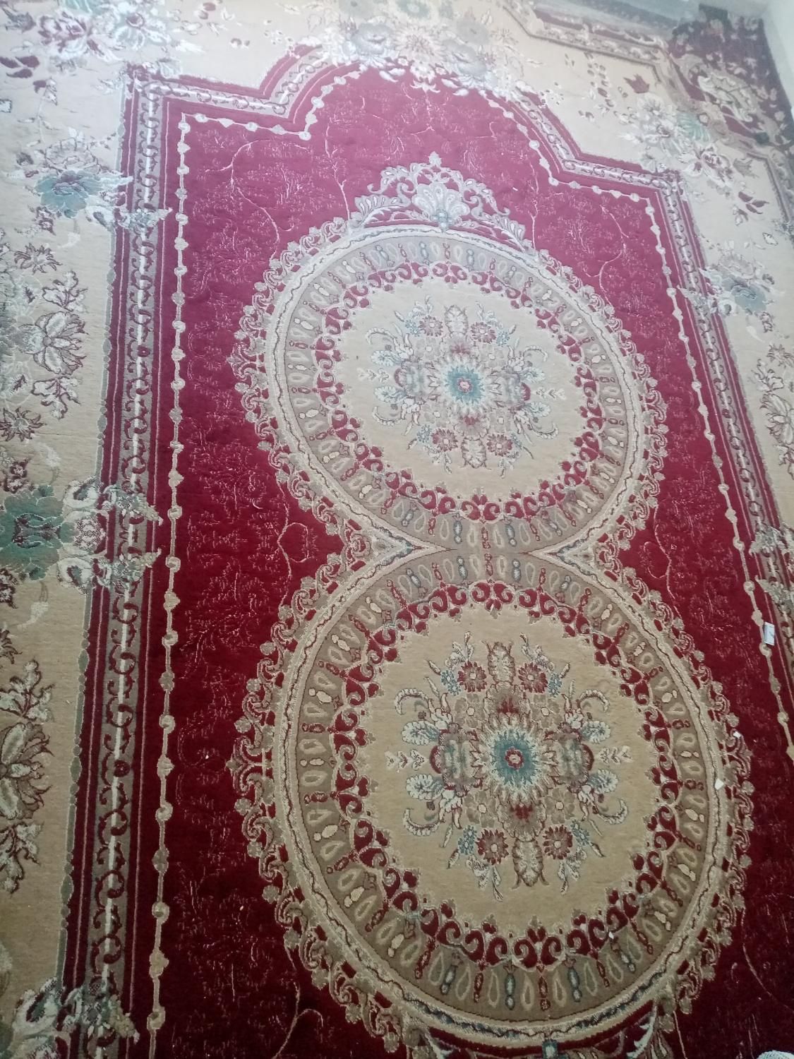 فروش فرش دست دوم سالم سایز بزرگ 6*3|فرش|سقز, |دیوار