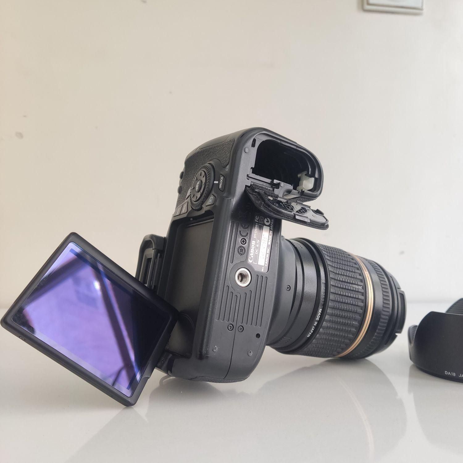 کنون ۶۰دی با لنز  Canon 60d + 18-250 Tamron|دوربین عکاسی و فیلم‌برداری|تهران, سازمان آب|دیوار