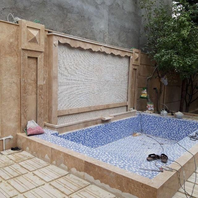 سنگکاری ودیوار چینی  ( به صورت روزمزدکار می‌کنم )|خدمات پیشه و مهارت|قم, باغ شریفی|دیوار