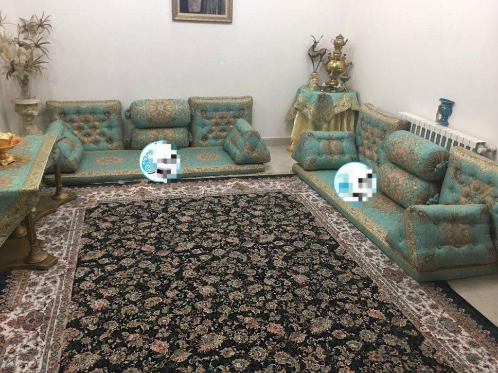 شاه‌نشین سنتی زیبا|پشتی|کرج, گوهردشت|دیوار