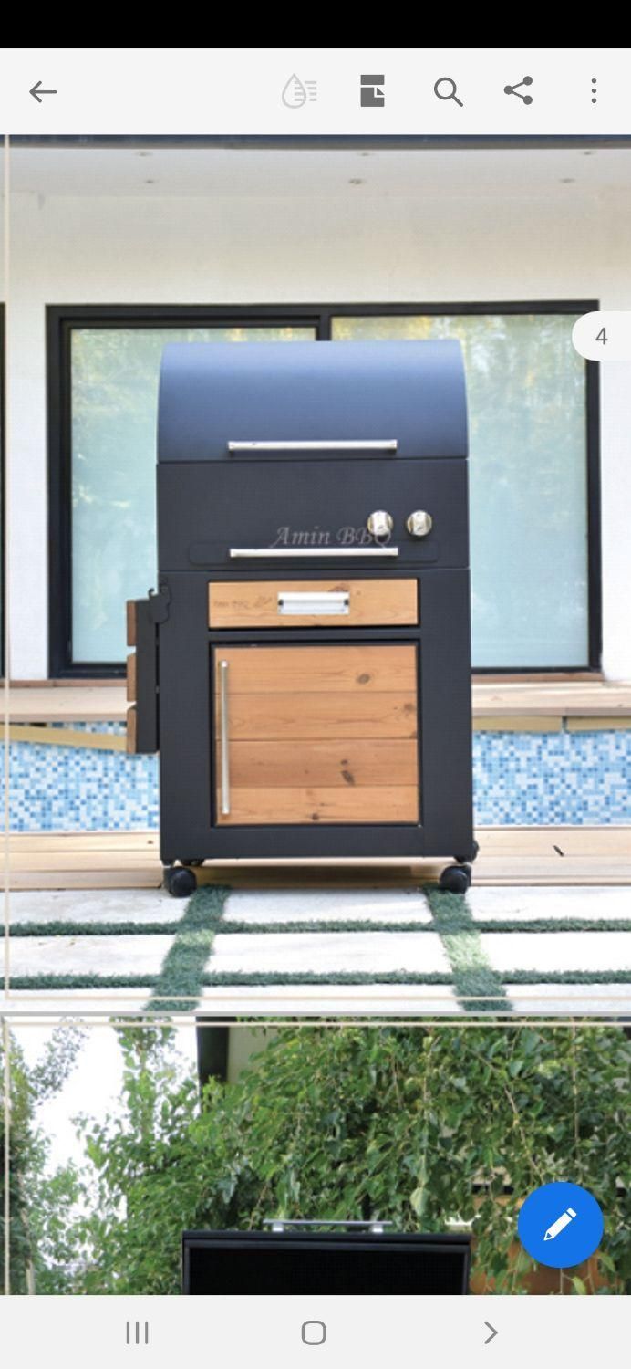 باربیکیو گازی زغالی جمع و جور و کاربردی|اجاق گاز و لوازم برقی پختوپز|مشهد, توس (بلوار توس)|دیوار