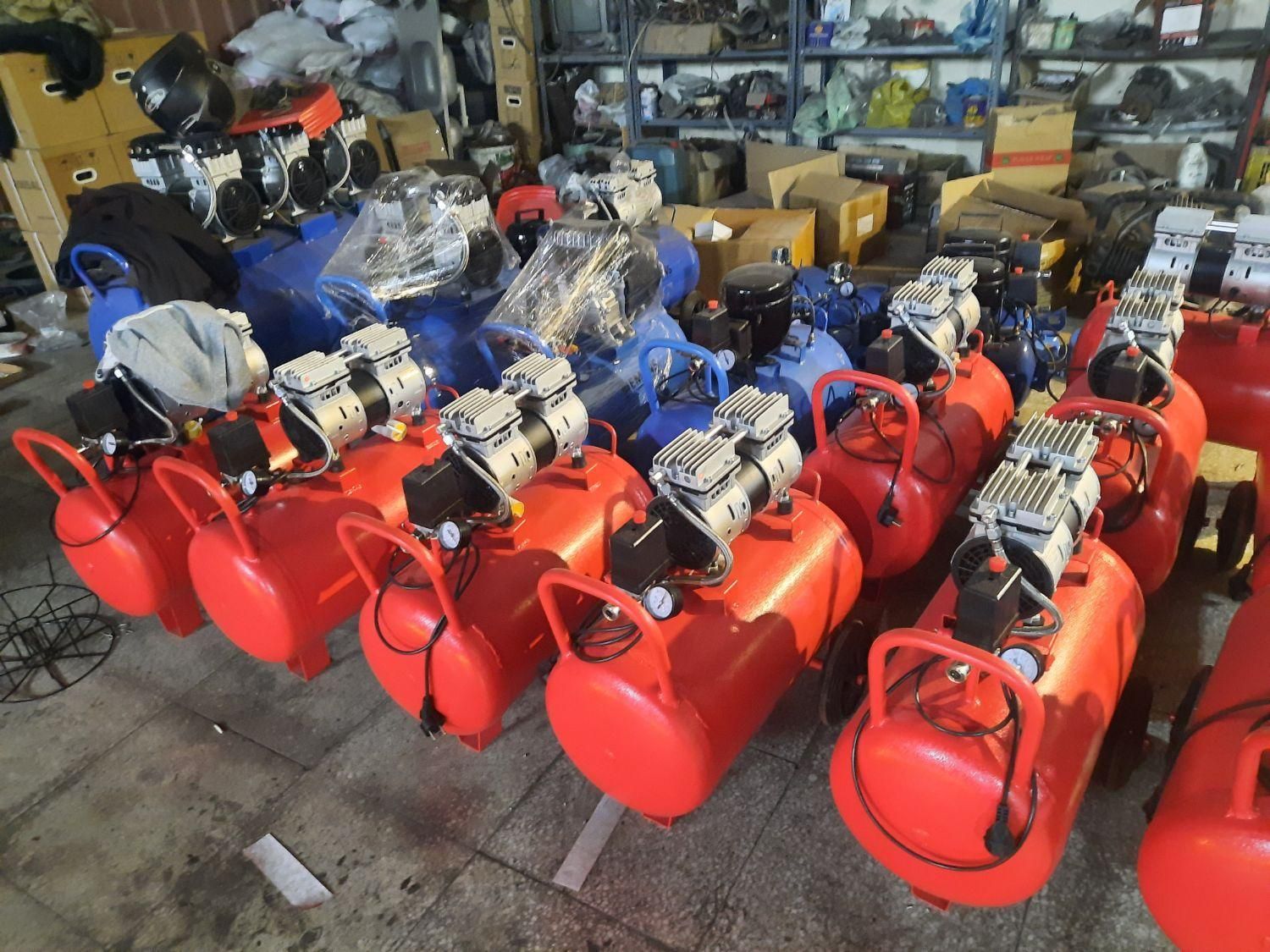 کمپرسور پمپ باد بیصدا موتور آلمانی|ماشین‌آلات صنعتی|تهران, شیوا|دیوار