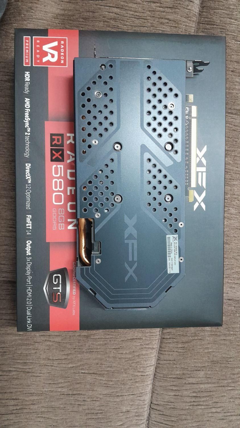 گرافیک rx580 G8    در حد آکبند|قطعات و لوازم جانبی رایانه|تهران, مجیدیه|دیوار