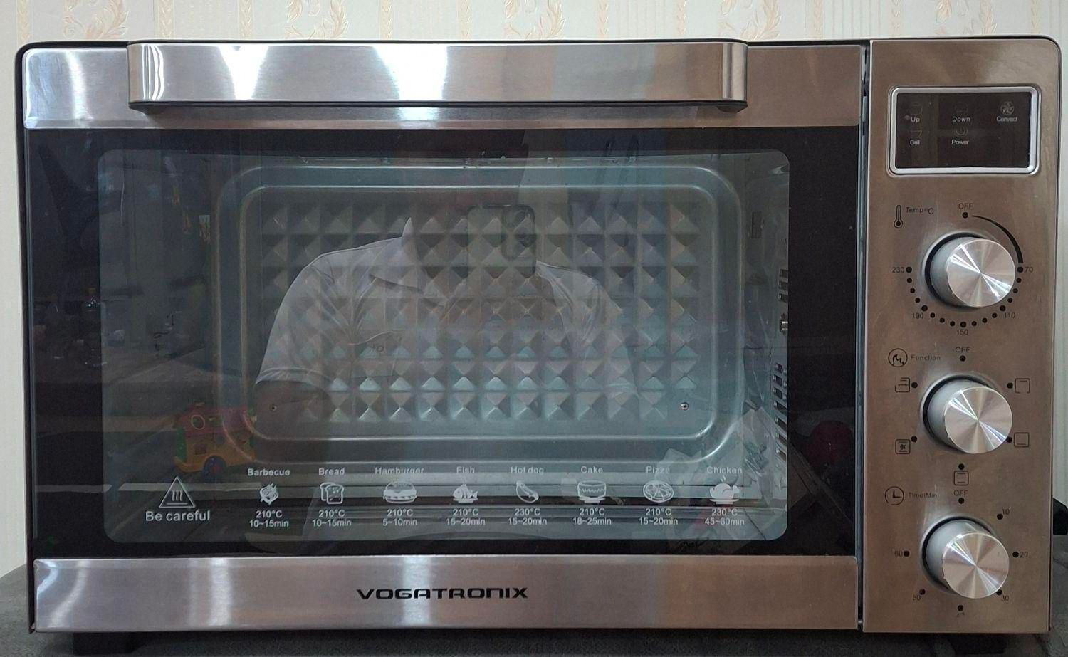 آون توستر وگاتی مدل VE74 ظرفیت ۴۵ لیتر|اجاق گاز و لوازم برقی پخت‌وپز|کازرون, |دیوار