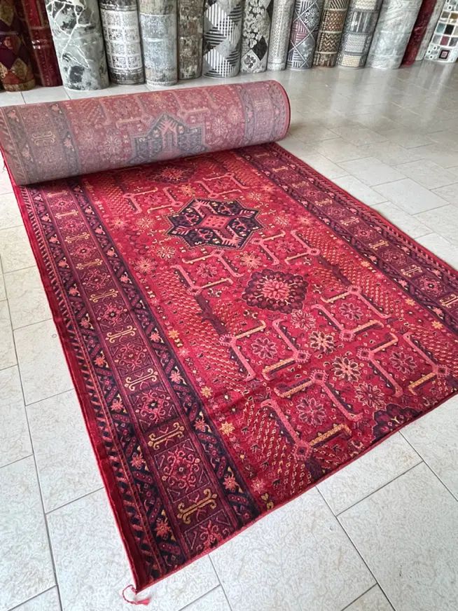کناره فرش 500 شانه طرح کلاسیک برشی|فرش|رشت, کوی عرفان|دیوار