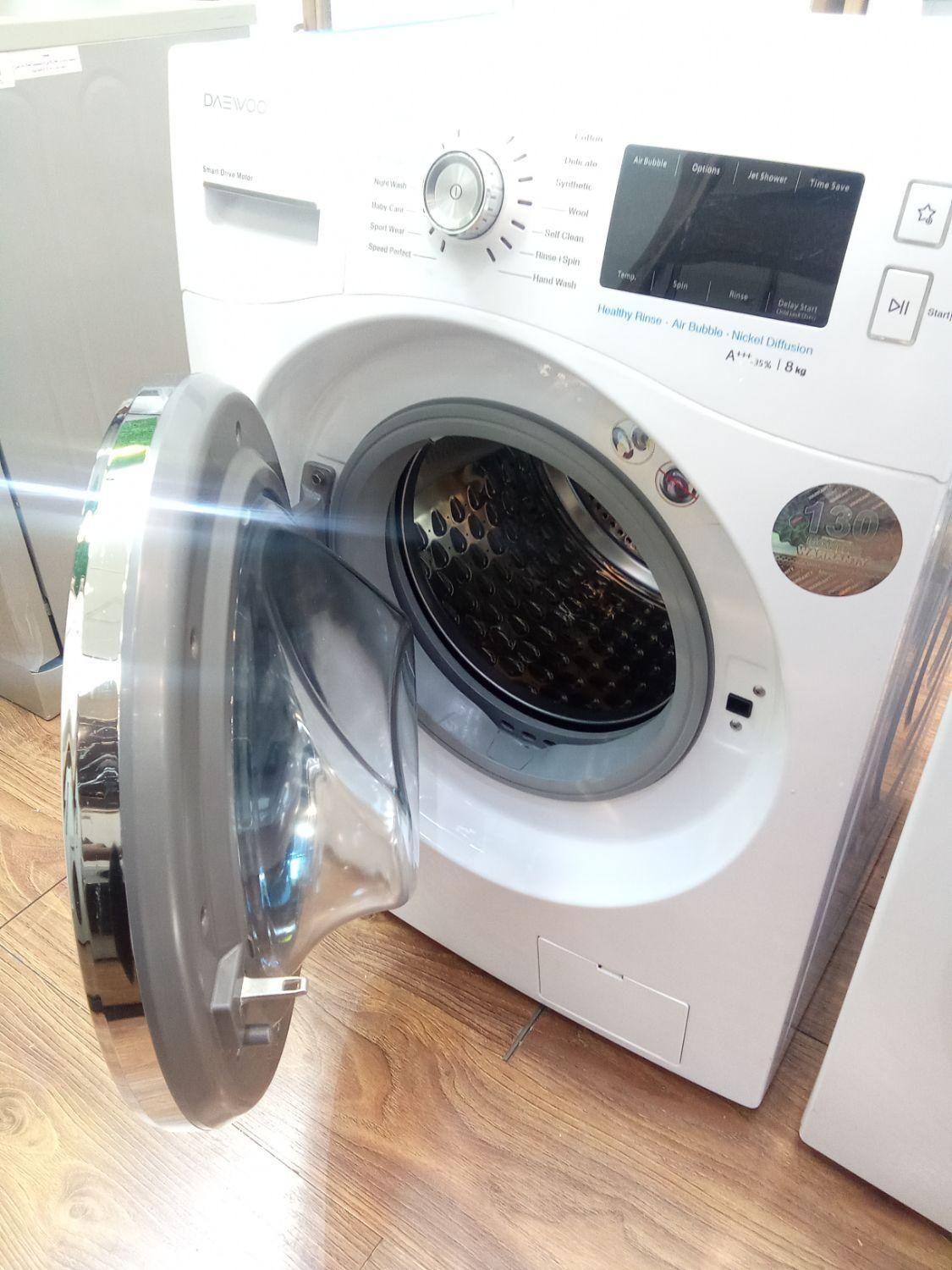 ماشین لباسشویی دوو 8کیلویی مدل 880C|ماشین لباسشویی و خشک‌کن لباس|تهران, تهرانپارس غربی|دیوار