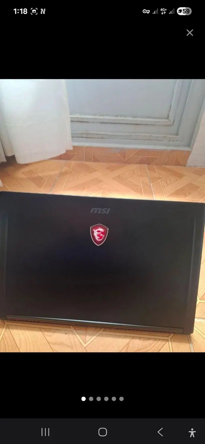 لپتاپ msi gs63|رایانه همراه|رشت, پل تالشان|دیوار
