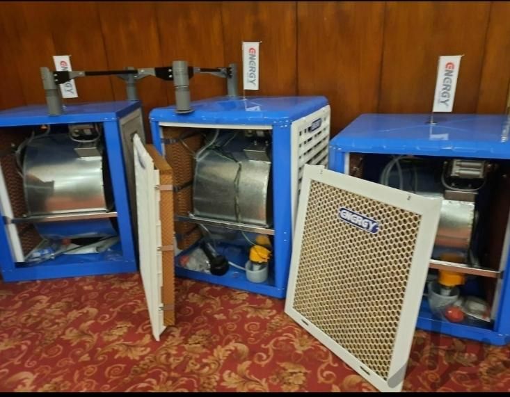 کولر آبی انرژی ۵۵۰۰ ریموت دار کنترلی آبی|کولر آبی|مشهد, گاز|دیوار