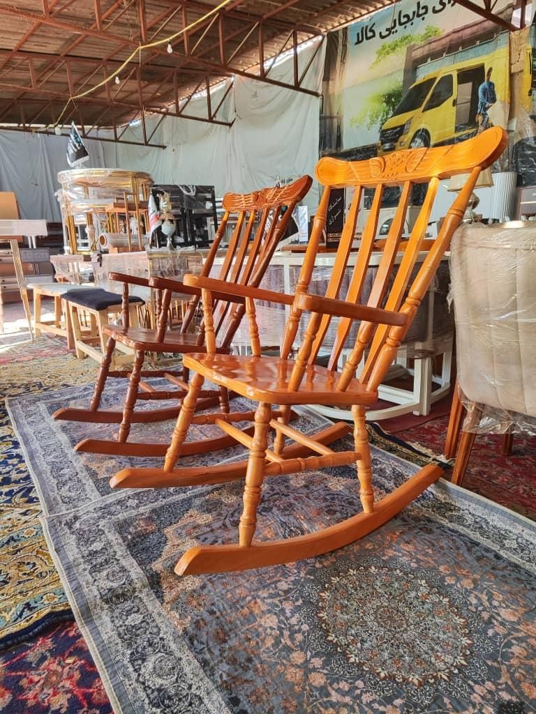 صندلی راک سایز بزرگ چوب توسکا سفارشی|صندلی و نیمکت|شیراز, وزیرآباد|دیوار