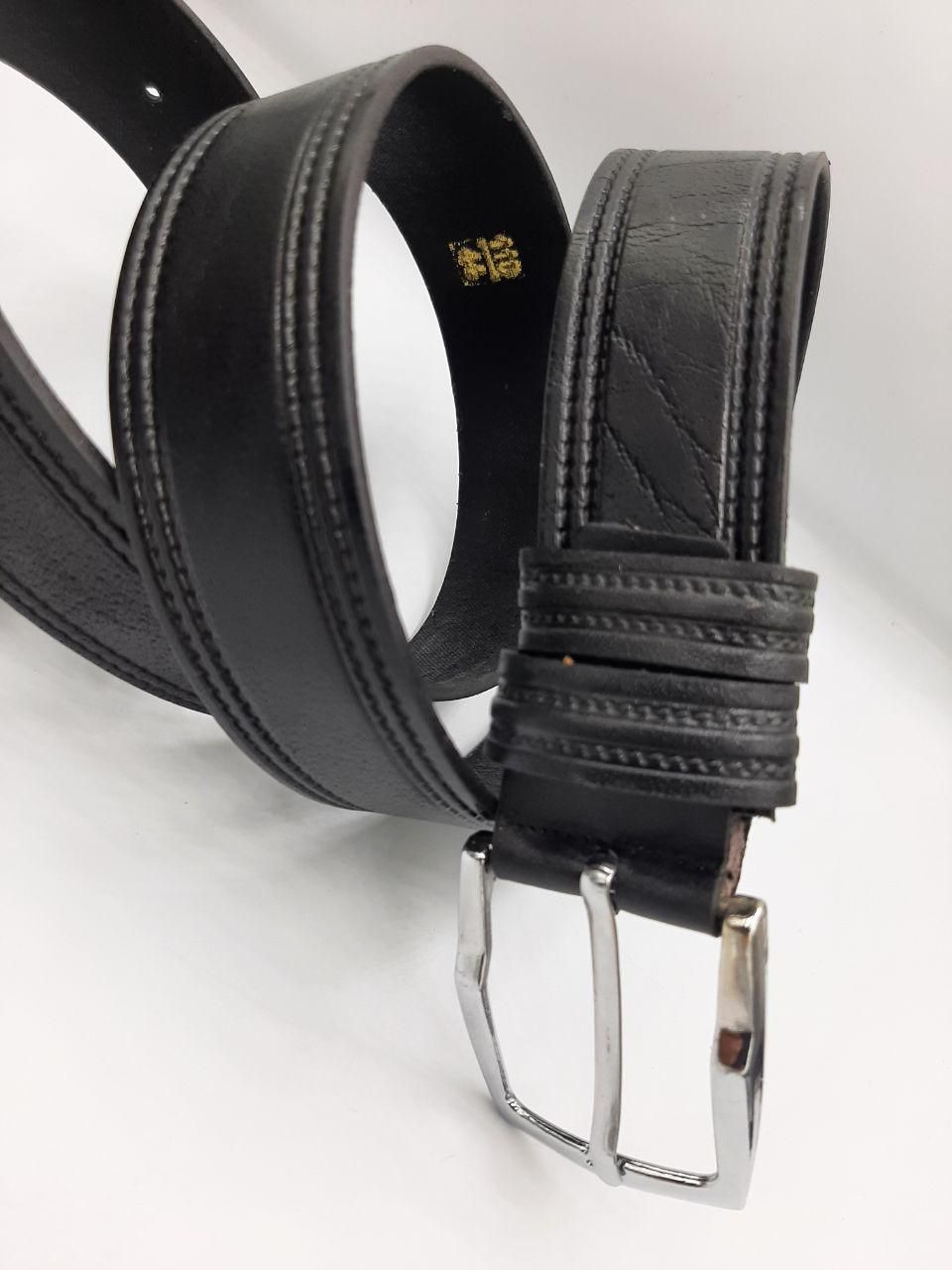 کمربند مردانه طرح دودوخت دولایه چرم اصل|کیف، کفش، کمربند|تهران, جوادیه|دیوار