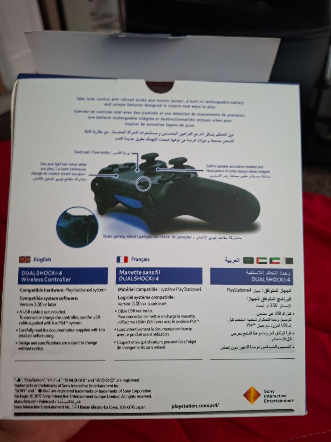 دسته ps4 نو|کنسول، بازی ویدئویی و آنلاین|یاسوج, |دیوار