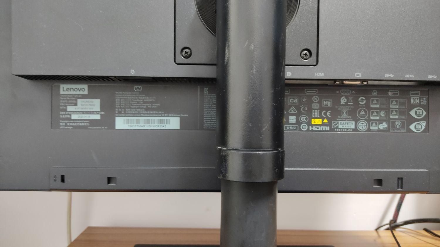 مانیتور ۲۴اینچ لنوو مدل thinkvision|قطعات و لوازم جانبی رایانه|قم, سالاریه|دیوار
