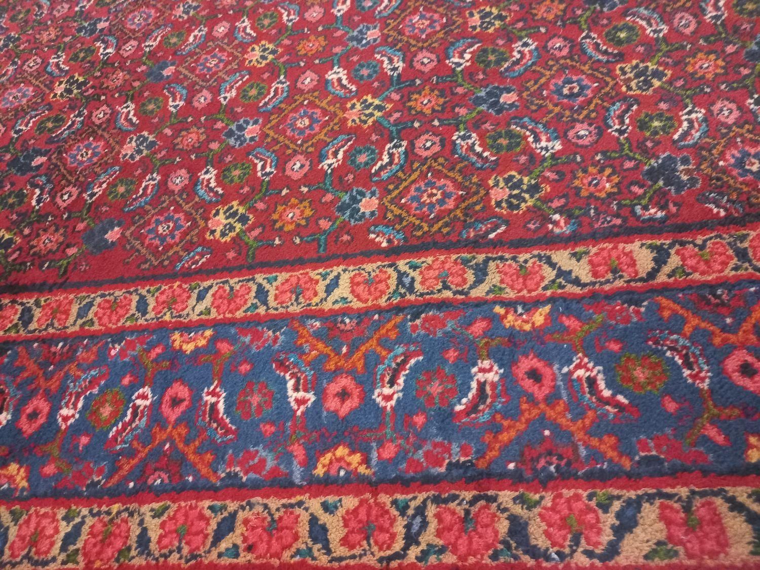 فرش قالیچه قالی دستبافت ماهی ۶متری کناره|فرش|تهران, امیر بهادر|دیوار