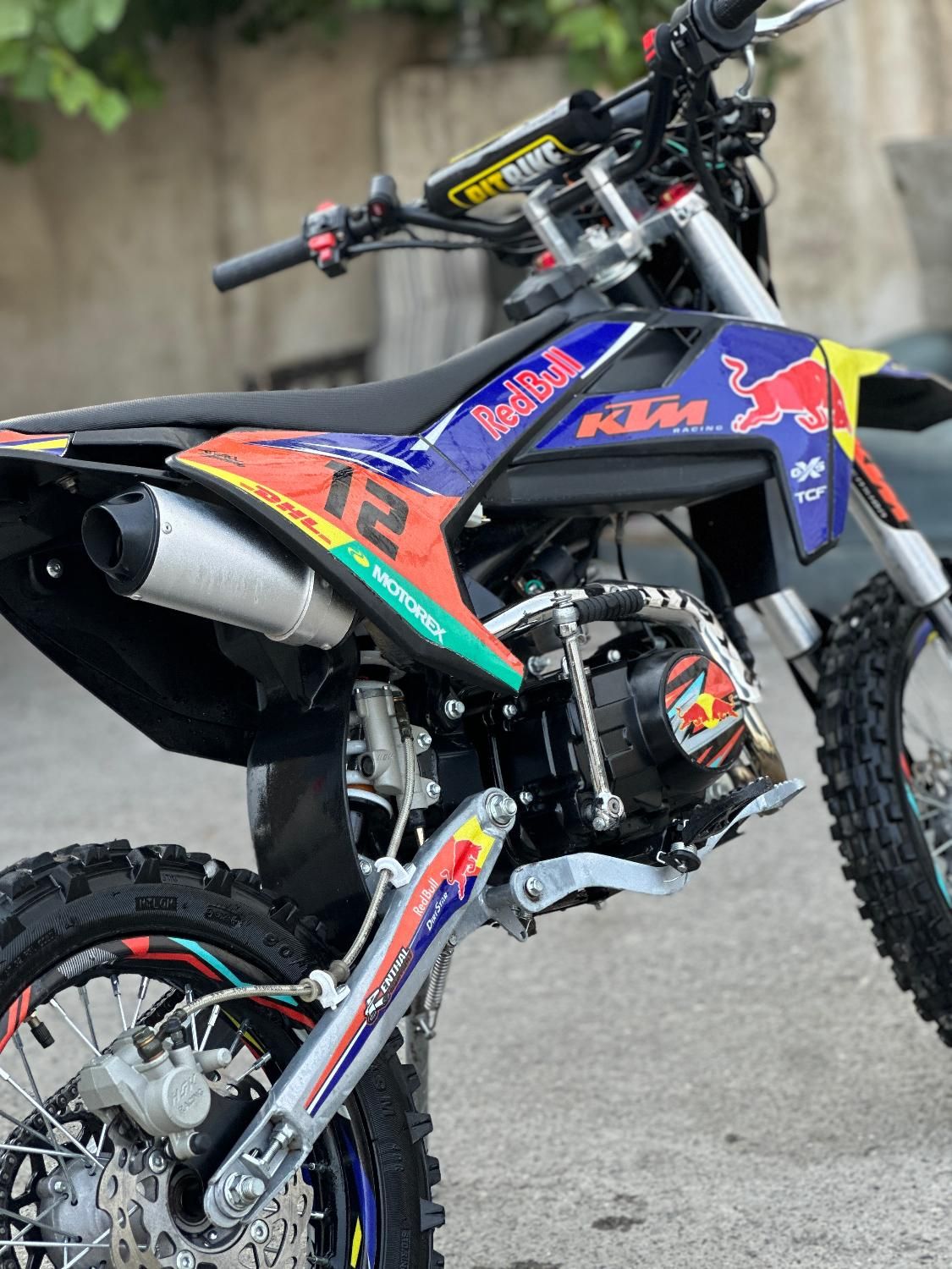 موتور مینی کراس ۱۲۵ cc معاوضه با کیلیک|موتورسیکلت|گرگان, |دیوار