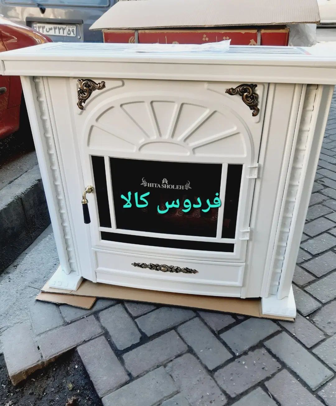 بخاری گازی شومینه دار هیتا شعله (فردوس کالا|بخاری، هیتر، شومینه|گرگان, |دیوار