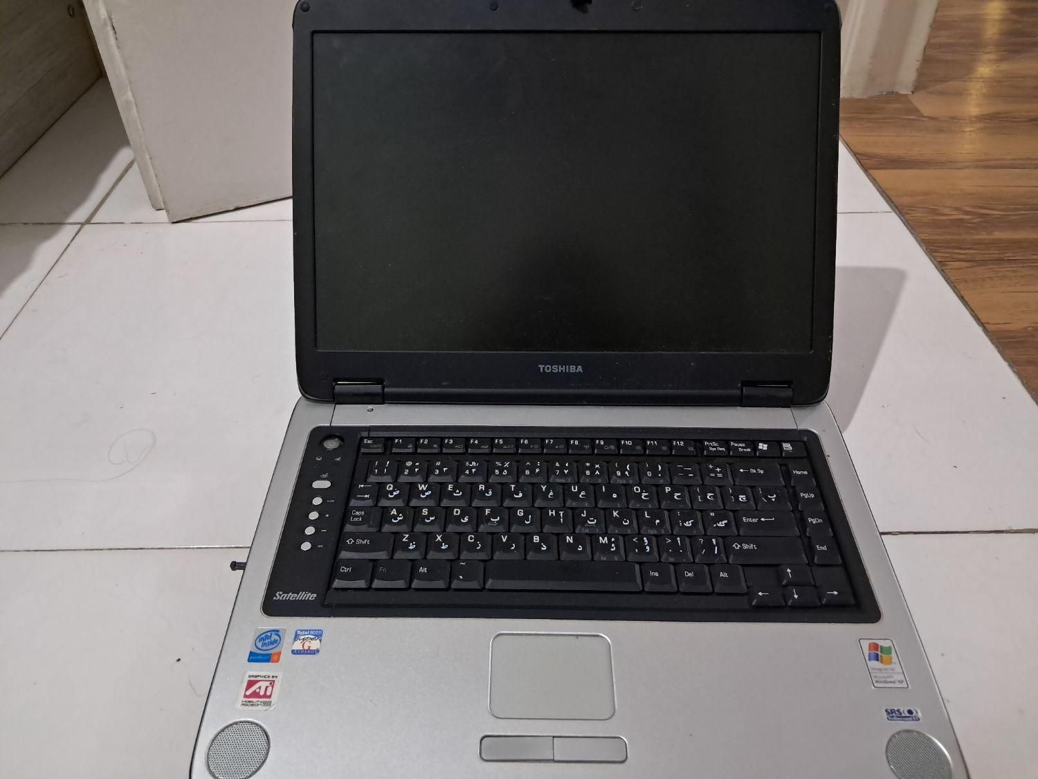لپتاپ قدیمی (Toshiba (XP Edition|رایانه همراه|کرج, مهرشهر - فاز ۴|دیوار