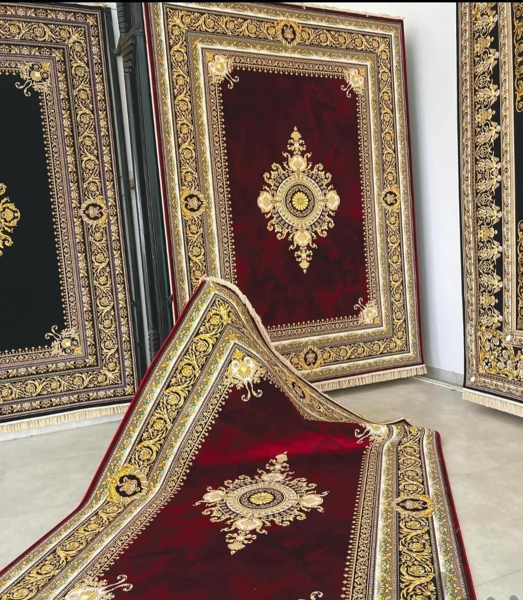 نگین ترمه کاشان فرش مرغوب ۱۵۰۰ شانه در همه سایز|فرش|شیراز, فرهنگیان|دیوار